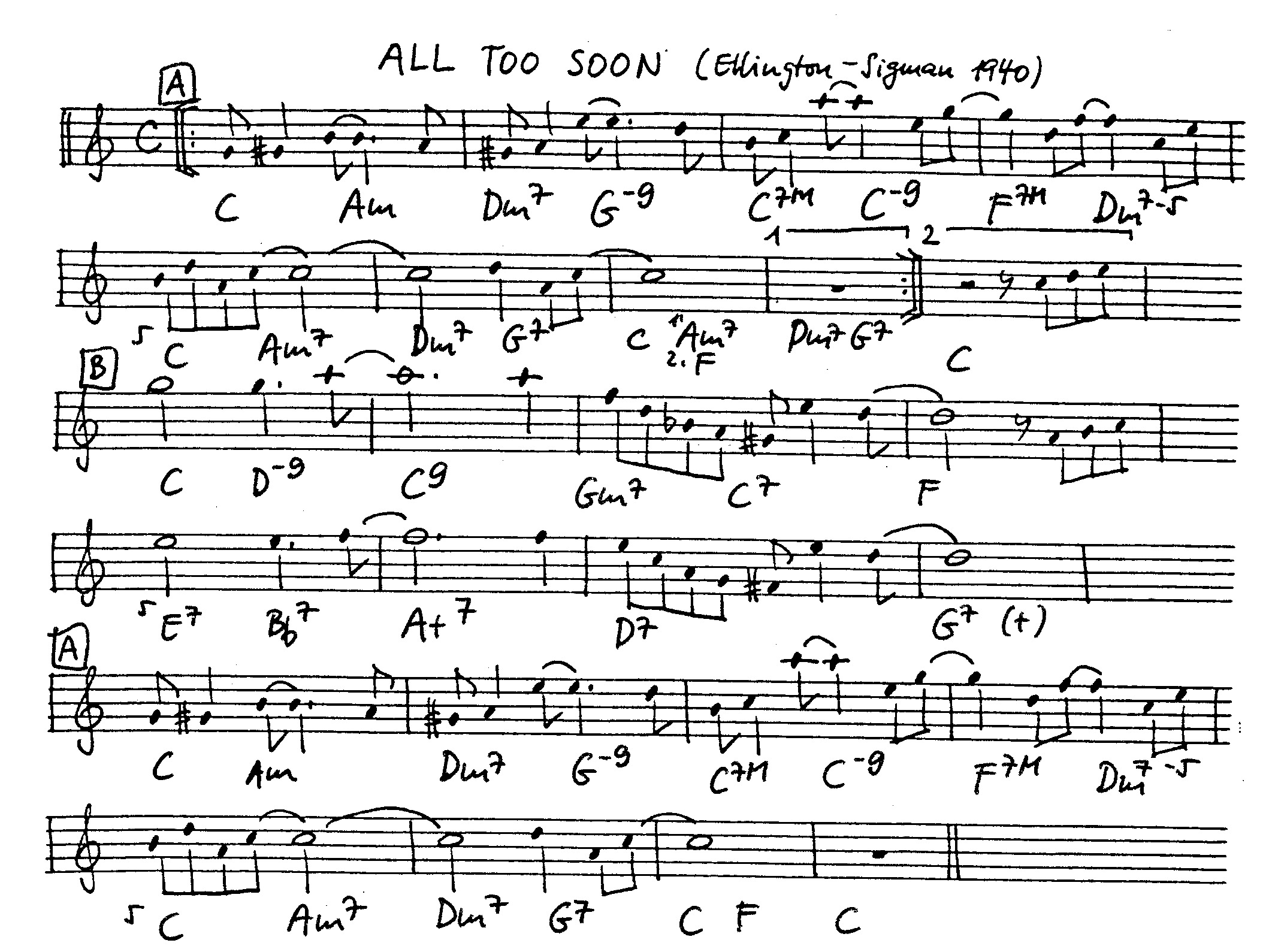 all too soon leadsheet – book us for your next 20s or gatsby event